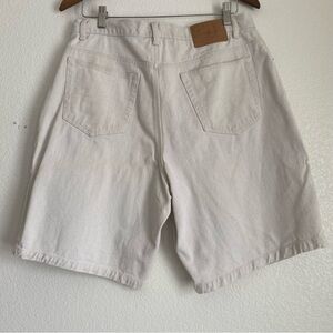 Vintage Maneuvers cream denim denim shorts, 36"